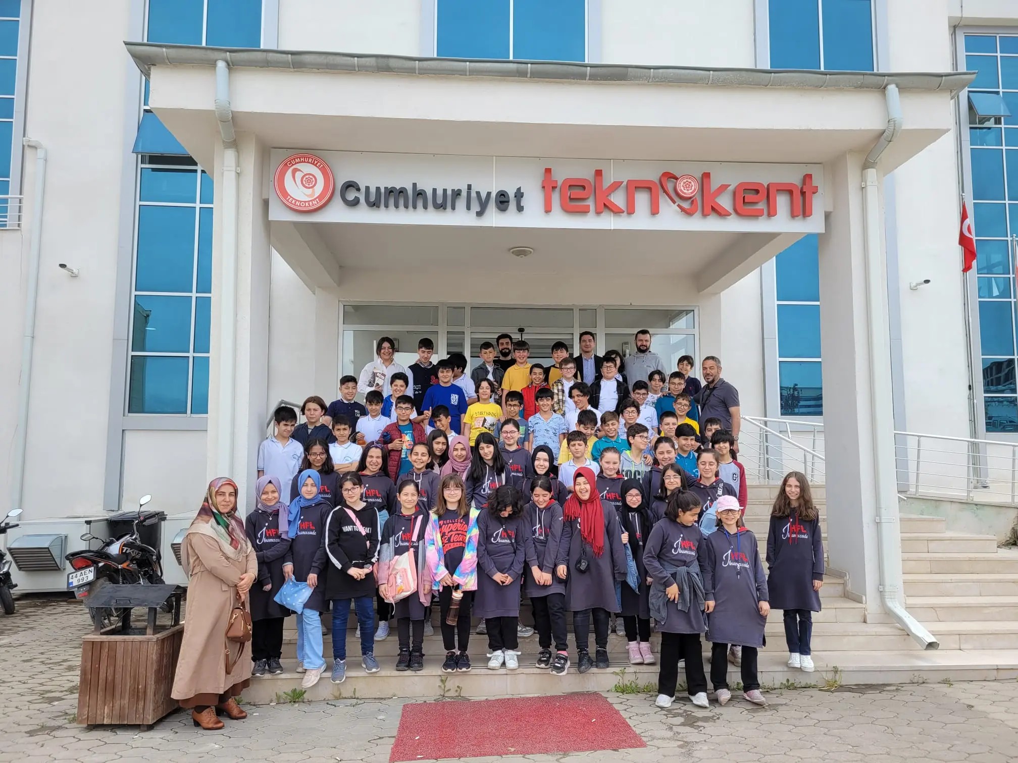 Sivas İhramcızade Ortaokulun’dan Cumhuriyet Teknokent’e Ziyaret